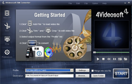4Videosoft RM Converter